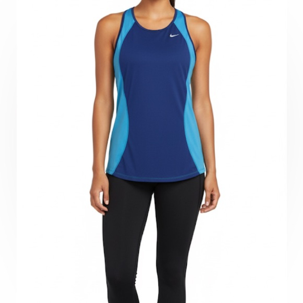 Nike Women's Blue Tank Top